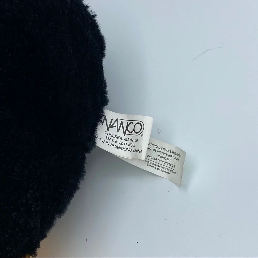 Nanco penguin plush blue‎ bow tie